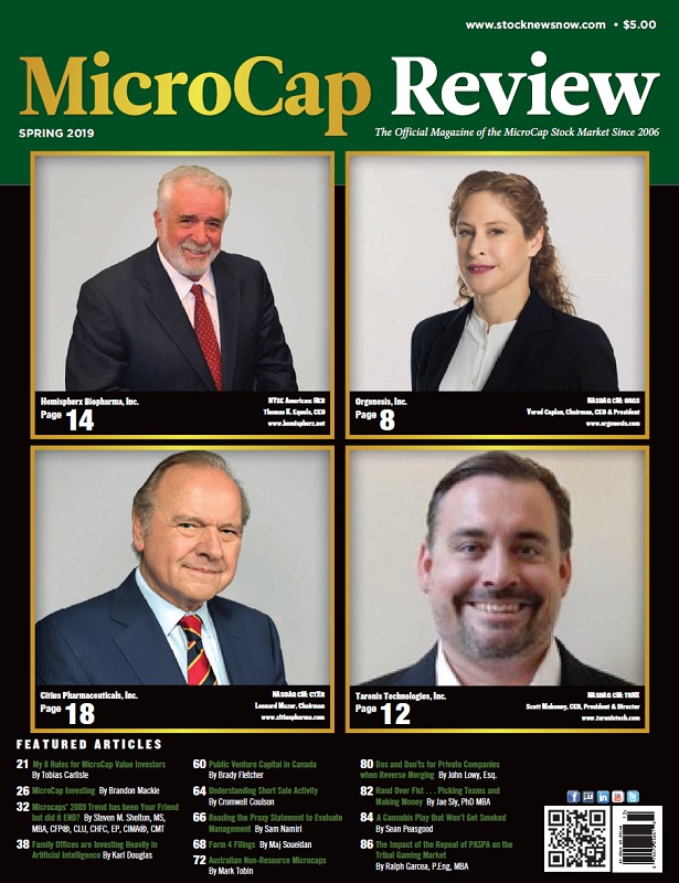 MicroCap Review Spring 2019